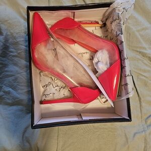 NWB Lulus Salema Red Pumps 7.5